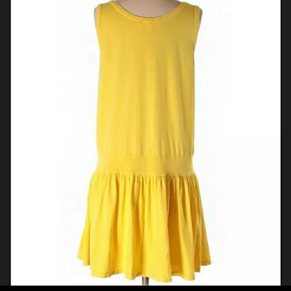 CLU TOO Bright Yellow Casual Sun Tank Dress EUC - Picture 6 of 8